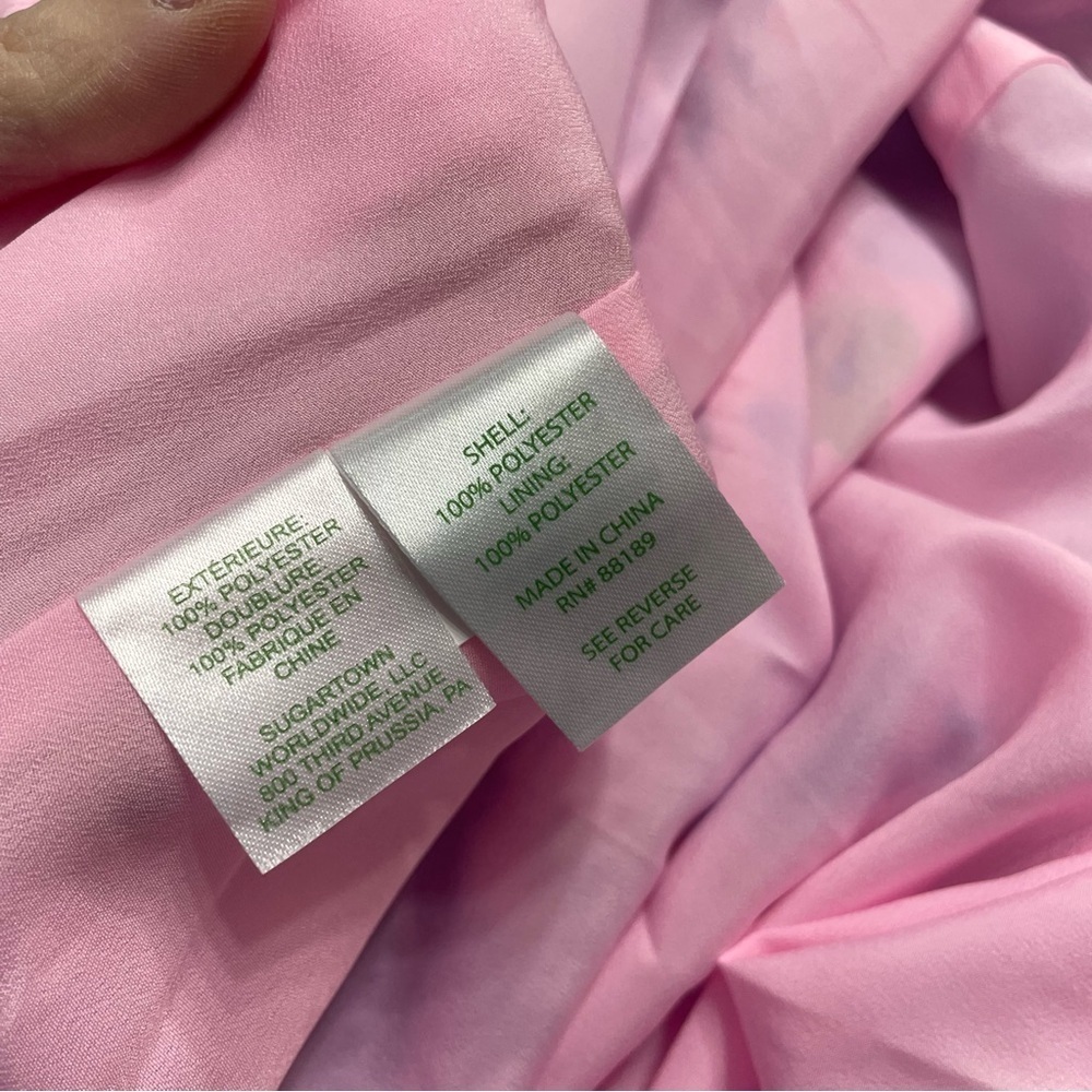NWT Lilly Pulitzer Rory Dress Pink Tropics Sweet Pea Size 0 - Picture 5 of 12